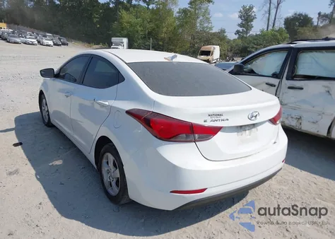 2015 Hyundai Elantra Se из США, поврежденный, VIN 5NPDH4AE4FH629932